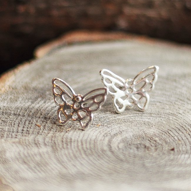 Butterfly studs-small